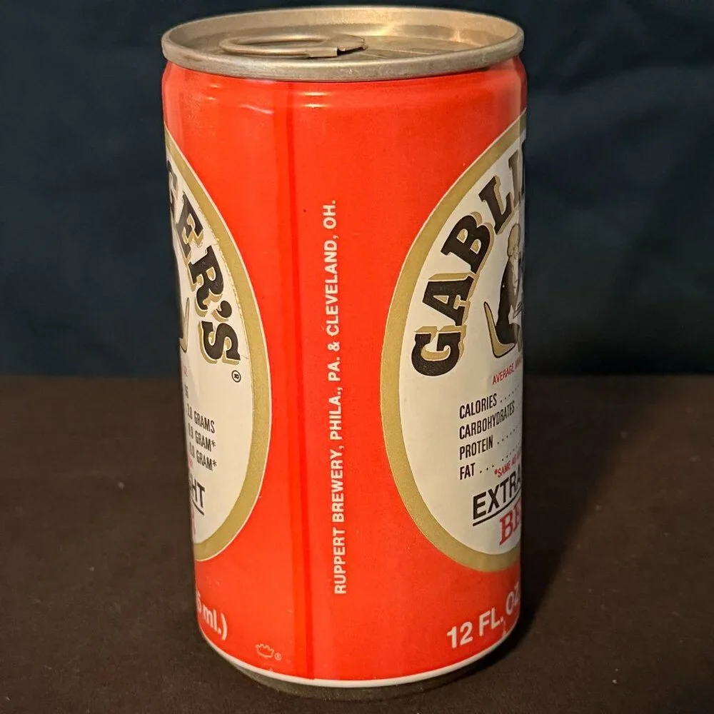 Gablinger's Extra Light Vintage Beer cans - Set of three